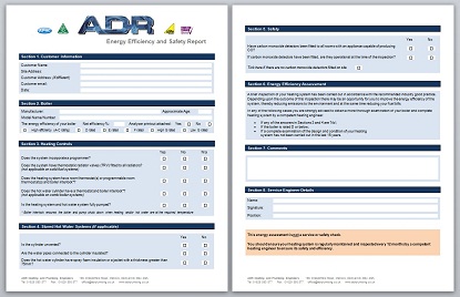 Image of safety and efficiency report
